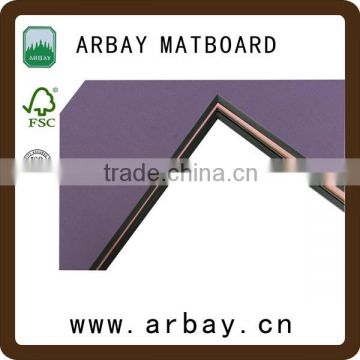 wholesale high quality and beautiful photo frame matboard in frame lampshade frame matboard