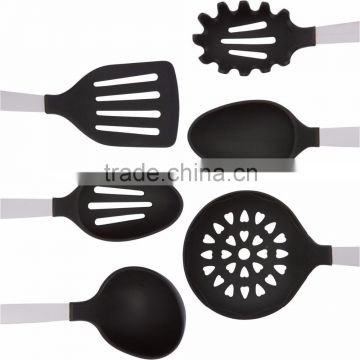 Colorful silicone kitchen utensil set