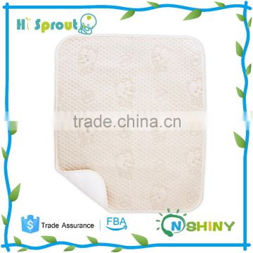 Colored Cotton Eco-friendly Baby Padded Changing Mat