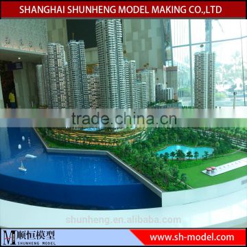 real estate house scale model,apartment residential building model maker in Shanghai