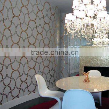 LJ JY-P-L01 Glass Mosaic Decorative Mosaic Tiles for Living Room Wall