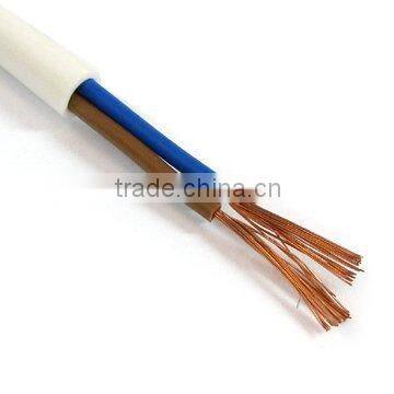 white color pvc sheath copper conductor antique electrical wire