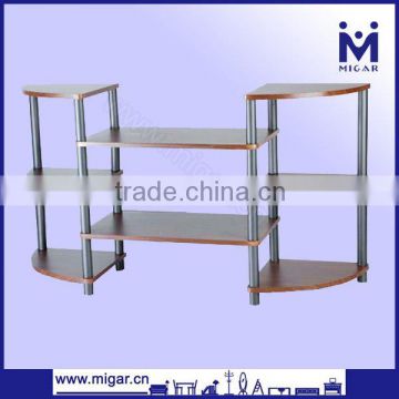 Extending Modern TV table stand with shelves MGR-9629