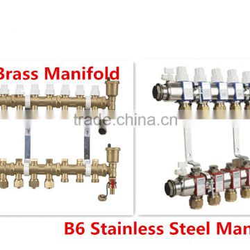 menred home solutions to create good living high quality underfloor heating forged brass manifolds system