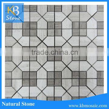 Wholesale Polished New Wooden Light Marble Stone