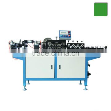 Semi automatic feeding condenser evaporator cutting machine