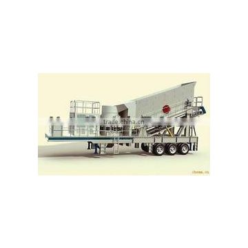 Hot sale wheeled mobile crushing plant with best quality