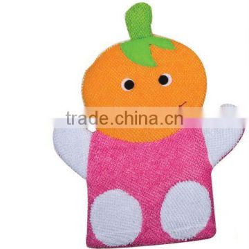 cute fruit bath glove