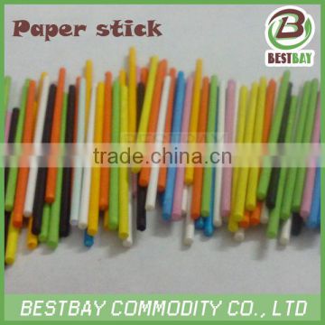 A grade food standard lollipop candy stick in pressed paper