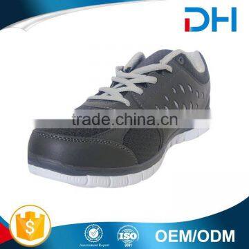 Cheap black color new model shoes men with EVA outsole