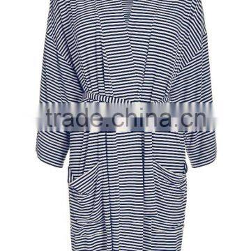 Jersey Stripe Robe fancy pajamas