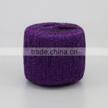 multi colors metallic lurex feather yarn for knitwear, sweater