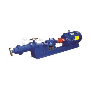 I-IB CI SS electric mono screw pump