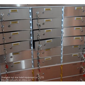 Finance Money Safe Box Stainless Steel Deposit Box Bank Vault with Inner Box