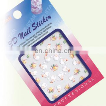 new 2019 trending product 3D  Nail art  nail christmas stickers