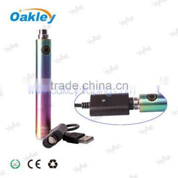 2014 new e-cig HAKA twist electronic cigarette battery 1500mah