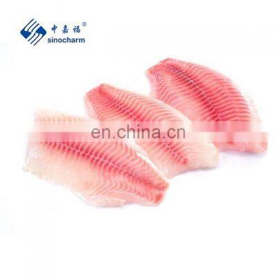 BAP HACCP Tilapia Fillet Frozen IQF Tilapia Fillets  (OREOCHROMIS NILOTICUS)