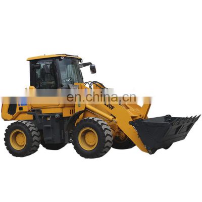 joystick control chinese front end loader grapple ZL-20