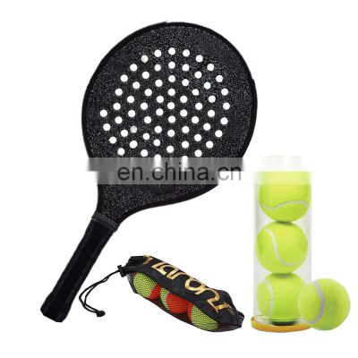 custom popular sports 3k 12k 18k carbon fiber paddle tennis padel racket