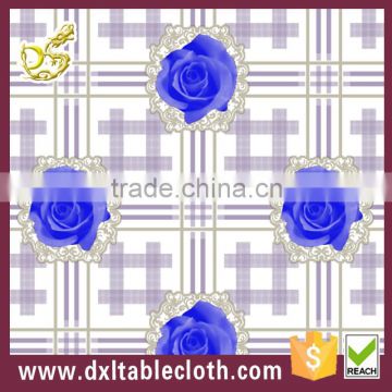 Wholesale 100% polyester peva table cloth for decorat