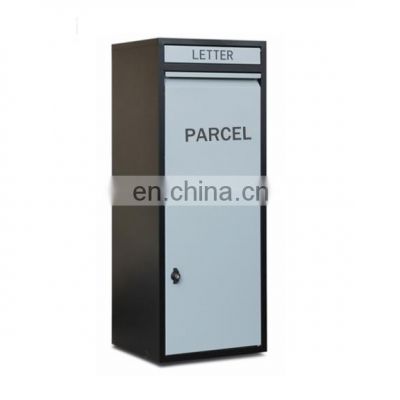 Outdoor Home Package Stainless Steel Metal Large Smart Parcel Delivery Drop Post Mail Letter Box