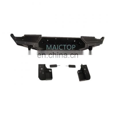 MAICTOP car body parts rear bumper guard for navara np300 bull bar steel rear bumper