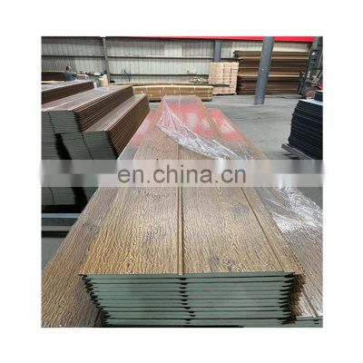 Insulated roof panel machine insulated garage door panels  metal carved sandwich panel