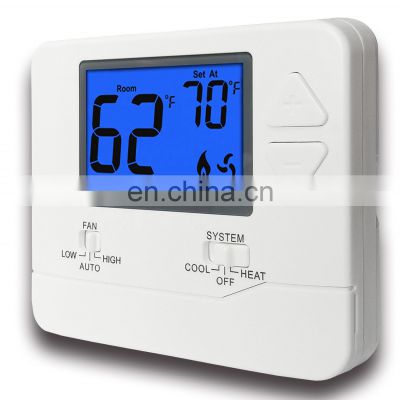 STN 731 2 Speed Fan PTAC Machine 24 Volts Household Room Thermostat For Central Air Conditioner good quality