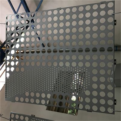 Ventilation Punching Screen For Petrochemical Industry Galvanized Perforated Screen