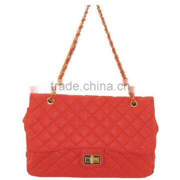 hot new fashion cute women's leather should bag chain bag