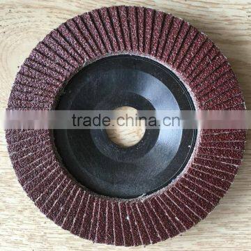 PLASTIC COVER FLAP DISC 150mm 4inch-7inch high quality calcined alumina flap disc