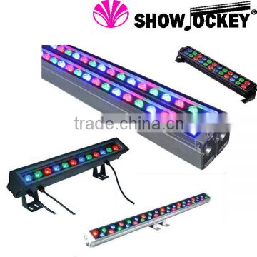 rechargeable led bar, led wall washer 12w stage light with wireless DMX battery bar