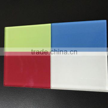 5mm super white back painted glass