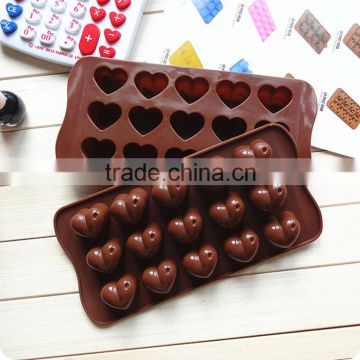 Multifunctional food grade Silicone heart chocolate mold