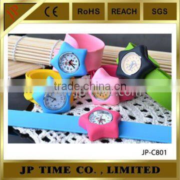 silicone slap watch for child,child watch fashion watches