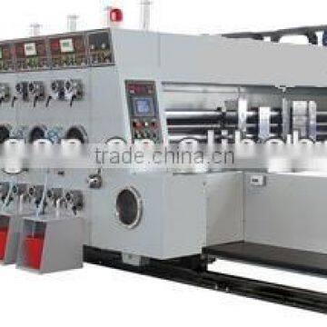 SYK High speed flexo printing, sloting & rotary die-cutting machine