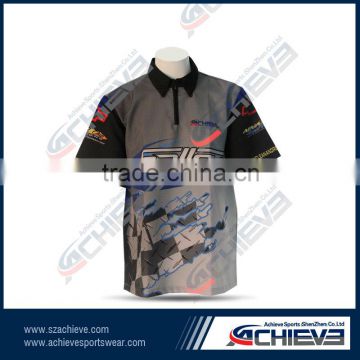 Wholesale Europe Style polyester Quick Dry Custom Motorcycle Jersey racing jersey In Stock