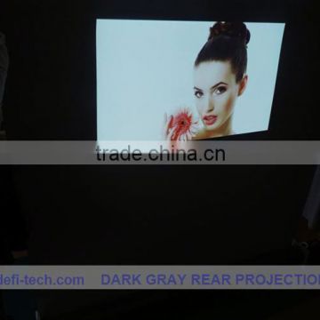 Adhesive transparent Rear projection film,rear projection film, holographic screen factory supply!!!