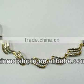 fashion jewelry alloy chain bracelet flow of life & hot in sale bracelet