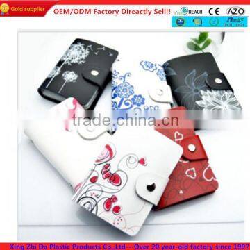 PU leather cute credit card holder