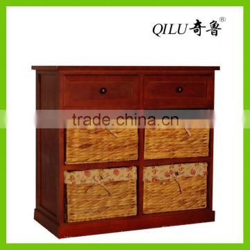High quality portable solid wood storage locker