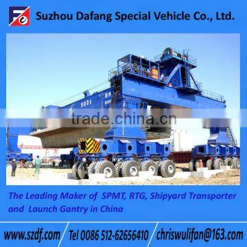 Shipyard Transporter, 900t Rubber Tyre Container Launch Gantry Crane RTG