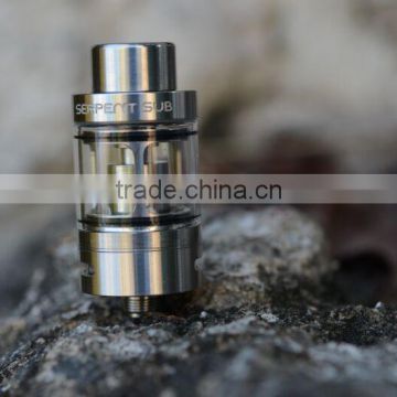 china suppliers 2016 Wholesale Beautiful Mini RTA Convenient to carry Wotofo Serpent subtank