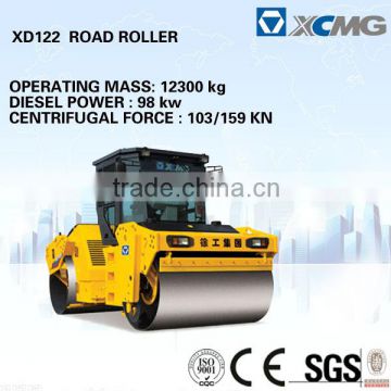 double drum vibratory roller XD122E of diesel road roller