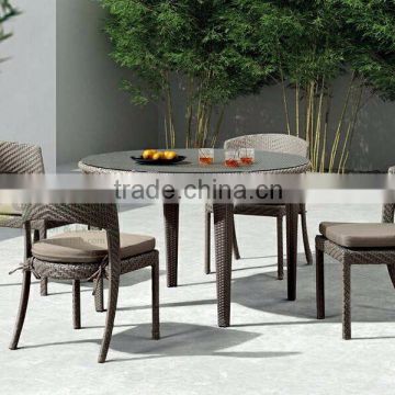 Outdoor rattan coffee set - Vietnam manufacture outdoor furniture