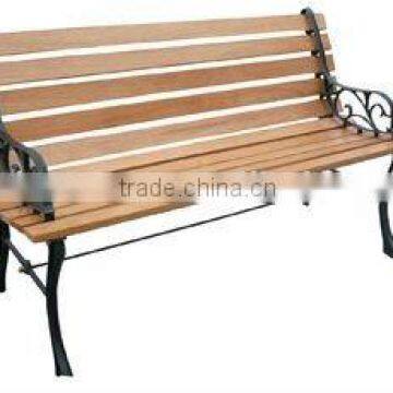 PB-081A Straight Back Cast Iron Park Bench