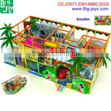 small indoor playground with climb wall, hot sale small indoor playground design