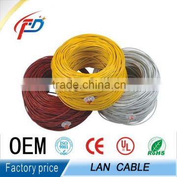 high quality low price CCA/BC utp cat5e lan cable 305m