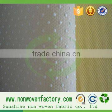 100% pp raw material non-woven fabric with non-slip dots