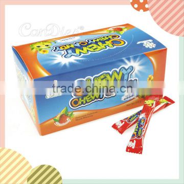 HOT-SALE, CHEWY CHEWY CANDY ,STRAWBERRY FLAVOR IN BOX